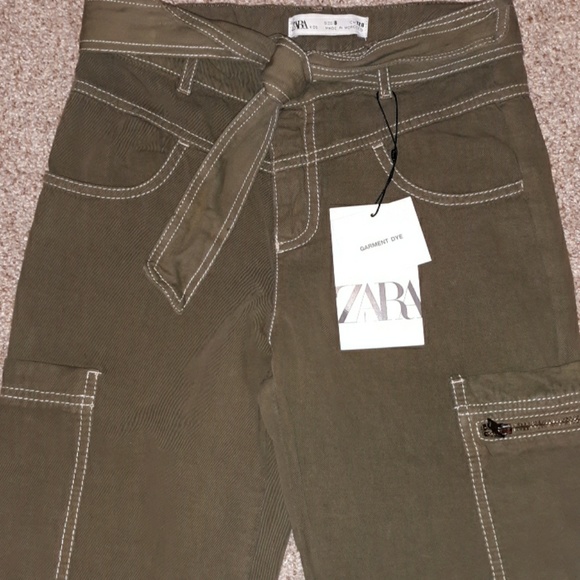 green cargo pants girls